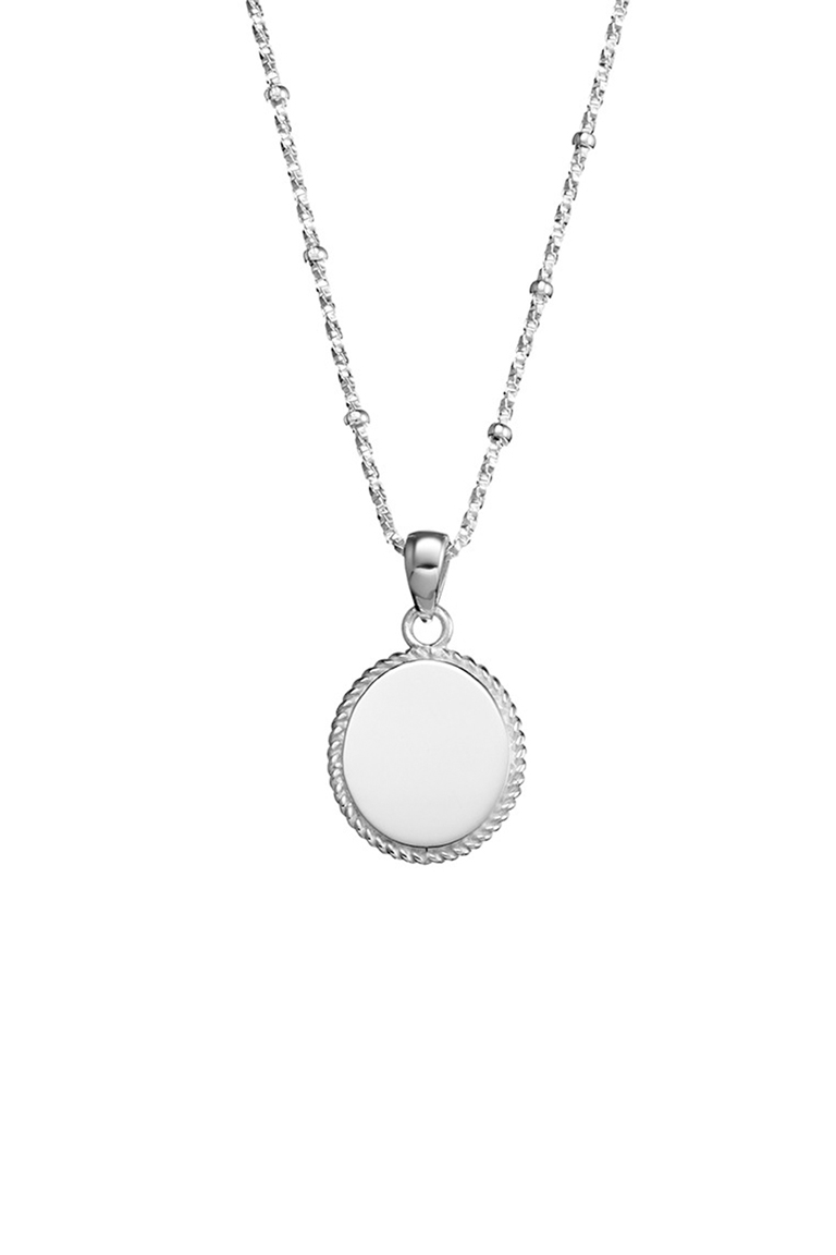 KNOW YOUR WORTH NECKLACE STERLING SILVER – WHO IS SHE